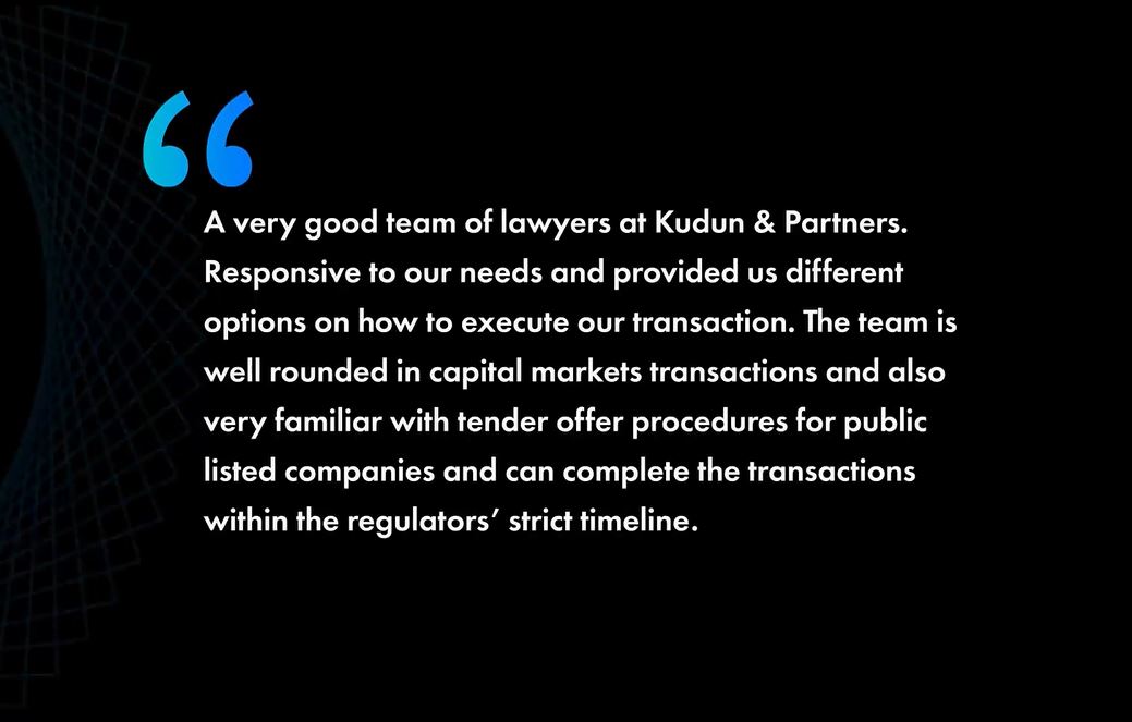 kudun and partners legal500